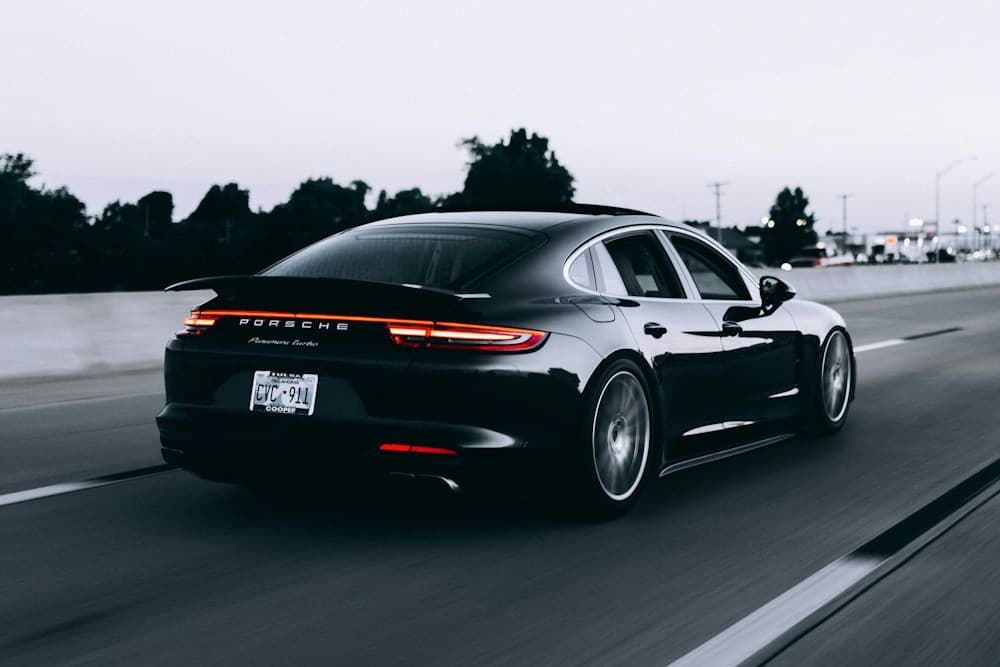 A carefully designed vehicle on the open road
